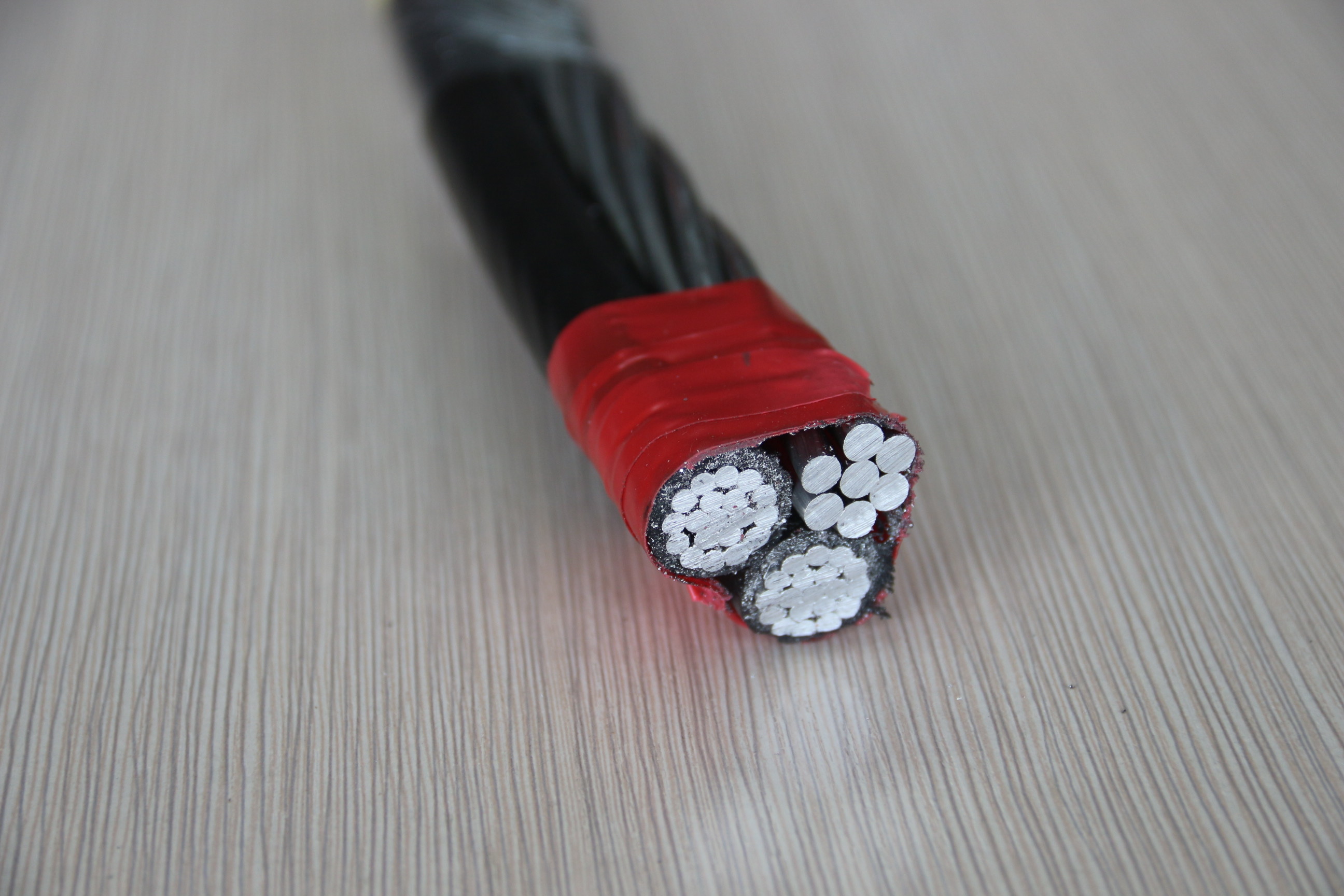 Quality 0.6/1kv Aerial Bundled Cable Aluminum Conductor Insulated Pvc Low Voltage for sale
