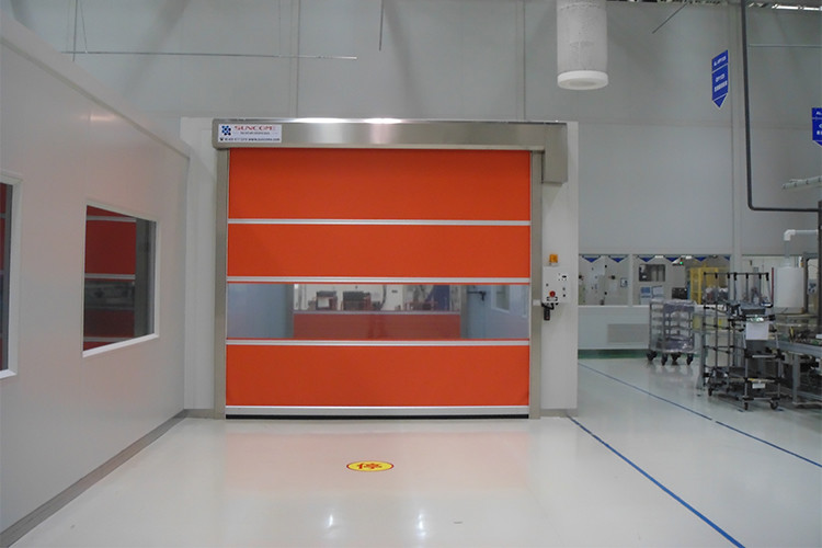 Quality Automatic Industrial Roller Shutter Door for Warehouse Security Opening Speed 1.5m/s for sale