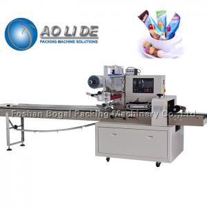 Quality Food Pouch Candy Packaging Machine / Lollipop Packing Machine High Speed for sale