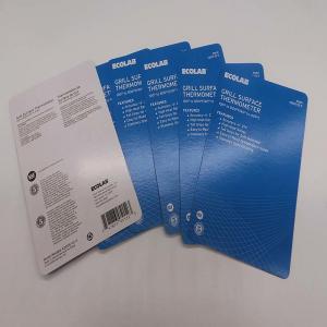 Customizes Business Paper Cards , Offset Printing Paper Header Card