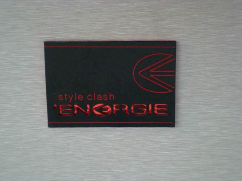 Quality custom Luxury custom leather label with all kinds of size for sale