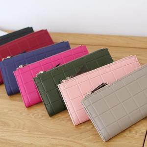 Quality 0.2kg 19x10cm Ladies Genuine Leather Wallets 10cm Silk Screen Printing ROHS for sale