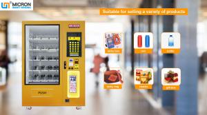 Quality LED lighting lucky vending machine with cashless payment systems, large box vending machine, Micron for sale