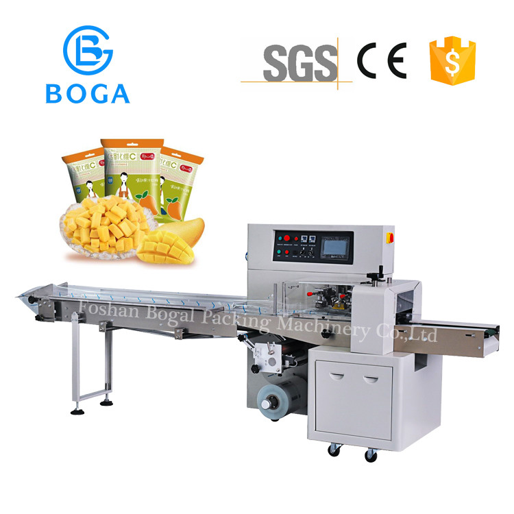 Quality Dragon Mango Packing Machine Flow Wrap Packaging 3770*670*1450mm Size for sale