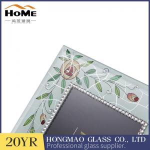 Quality Personalized Glass Wedding Picture Frames Various Color / Size Delicate Design for sale