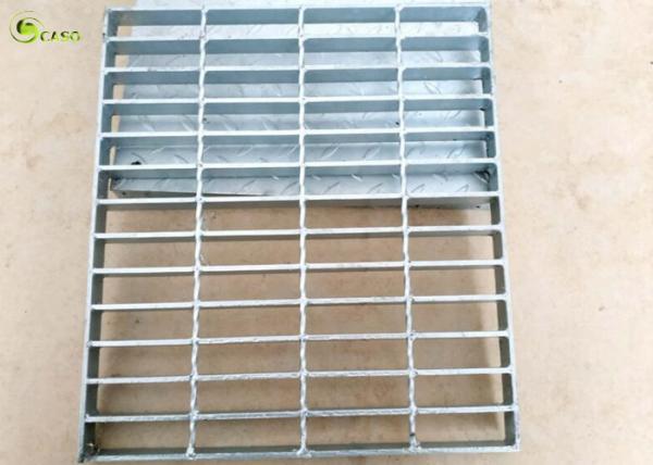 Buy Building Press Lock Perfoated Type Steel Bar Grating Serrated Lattice Plate at wholesale prices