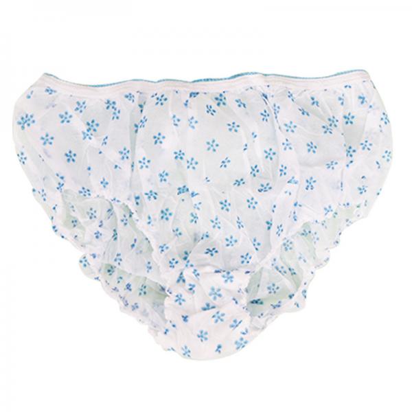 Buy Travel Printed Nonwoven Women'S Disposable Briefs Breathable FDA at wholesale prices