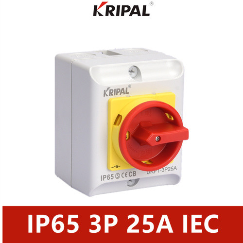Quality UKP Isolating Switch Maintenance Switch IP65 3P 25A 440V IEC Standard for sale