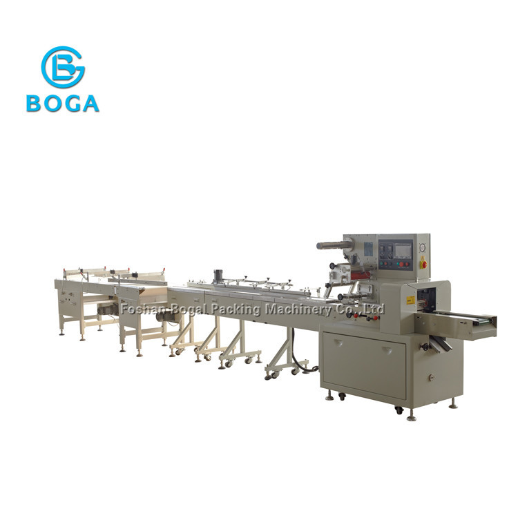 Quality Horizontal Flow Wrap Packing Machine Multi Function Manual Chocolate Wrapping for sale