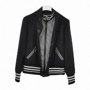 Quality Fashionable Long-sleeve Girl's Jacket, Design and Supply in Guangzhou for sale