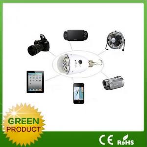 Quality 2W / 6V DC solar power camping led light, mini solar led light with 5v USB port for cheap sale for sale