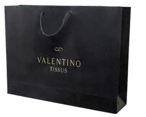Quality Custom Luxury Purse Gift Paper Shopping Bag with Logo for sale