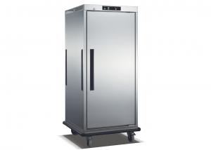 Quality Stainless Steel Single Door Heated Holding Cabinet Commercial Food Warmer Cart for sale