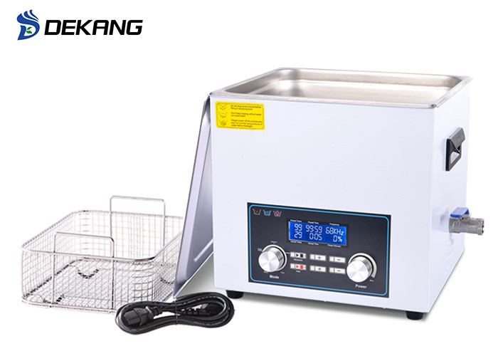 Shaver Dentures Laboratory Ultrasonic Cleaner 15L With Heater Digital Control
