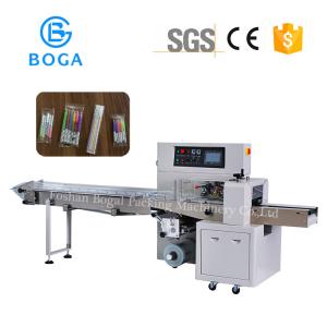 Quality High Speed Horizontal Flow Wrapper / Birthday Party Candle Packaging Machine for sale