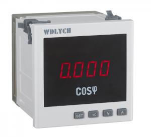 Quality Oem Odm Digital Power Factor Meter , 120*120mm Power Consumption Meter For Distribution Automation for sale