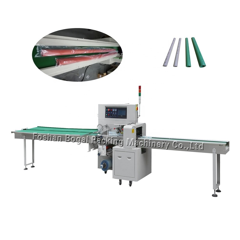 Quality Servo Motor Horizontal Pillow Packing Machine Multi Functional Straw Wrapping for sale