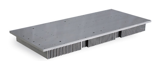 Quality High-performance Vacuum Brazed Aluminum Heat Sinks for Railway, Electronic Bus for sale