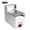 Buy cheap Stainless Steel 5.5L Cheapest Single Tank Gas Fryer 290x520x445mm Size from wholesalers