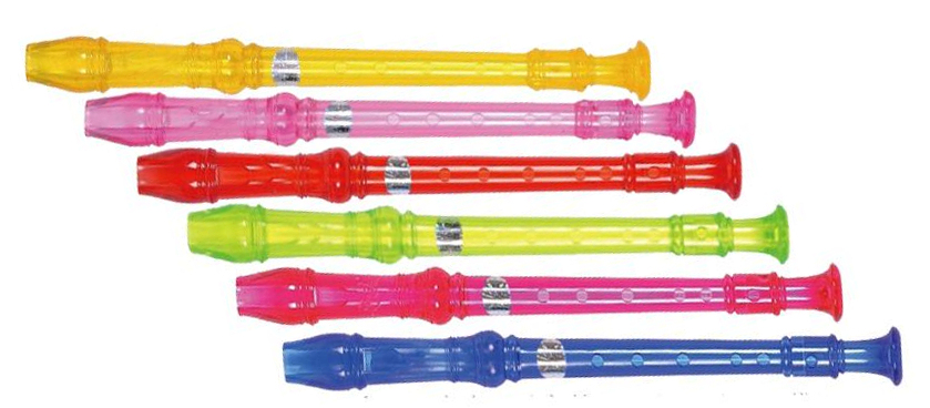 Quality OEM 8 HOLE Transparent German/Baroque Soprano Recorder colorful promotion -AG8A-8G-13G for sale