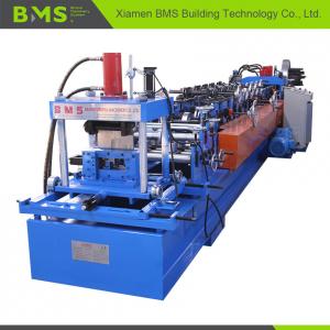 Quality Interchangeable Sheet Cold CZ Purlin Roll Forming Machine High Speed Automatic for sale