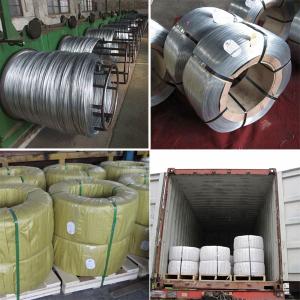 Quality Steel Core, Suitable for ACSR, Overhead Earth or Static, Messenger and Stay Wire for sale