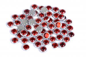 Flatback Loose Rimmed Rhinestones High Color Accuracy With Shinning Facets