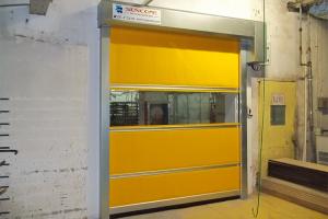 Quality Anti-Wear Nylon Molded High Speed Doors Industrial Roller Shutter Doors for sale