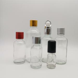 Quality Transparent Childproof cap Essential Oil Dropper Bottles 1oz 2oz for sale