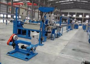 Quality Fast Speed Cable Extrusion Line With Pvc Wire Extruder / Charging Machine for sale