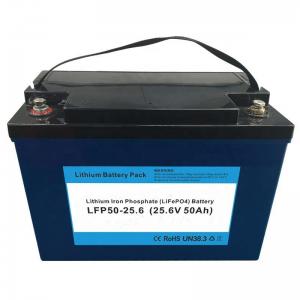 Quality ROHS 32700 Cylindrical Cell 50AH 24V Lithium Battery for sale