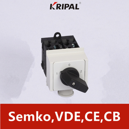 Quality IP65 Electrical Changeover Switch 3P 16Amp 230-440V Safe Reliable for sale