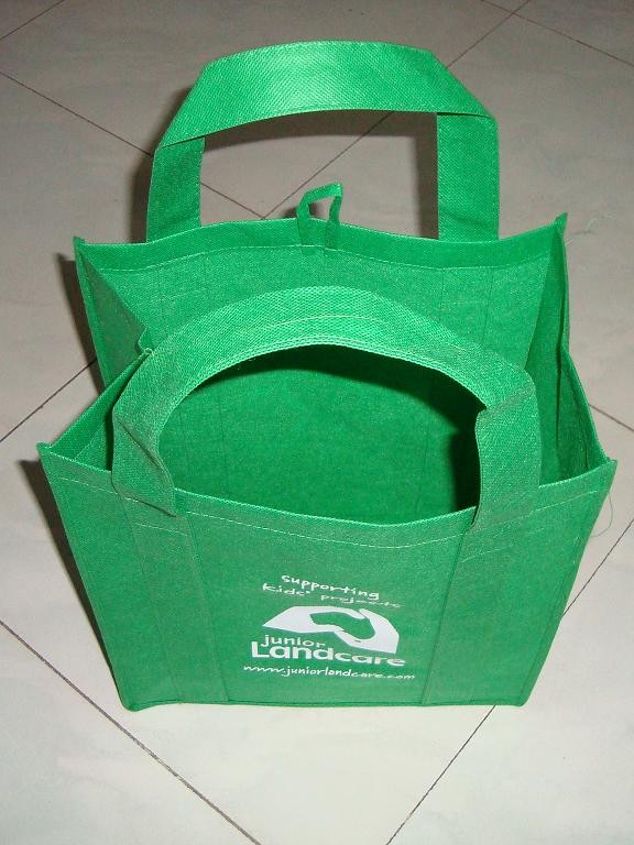 Quality custom promotional non woven wine bag with logo printing for sale