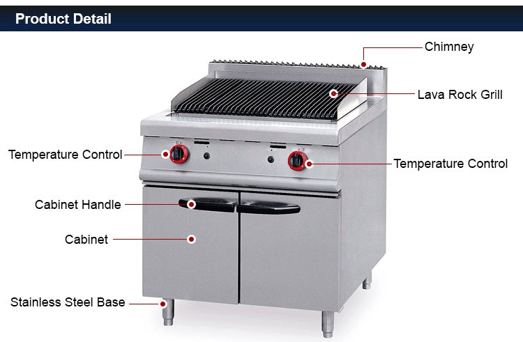 Commercial Heavy Duty Chicken Gas Grill Machine