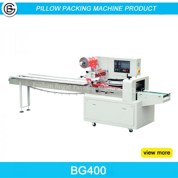 Full stainless steel 304 sami-automatic flow type fork and spoon packing machine factory customize