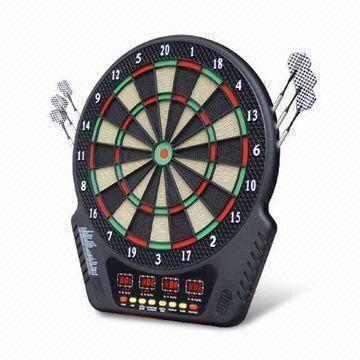 Electronic Dart Board with Automatic Bounce-out Calculating, Made of Plastic