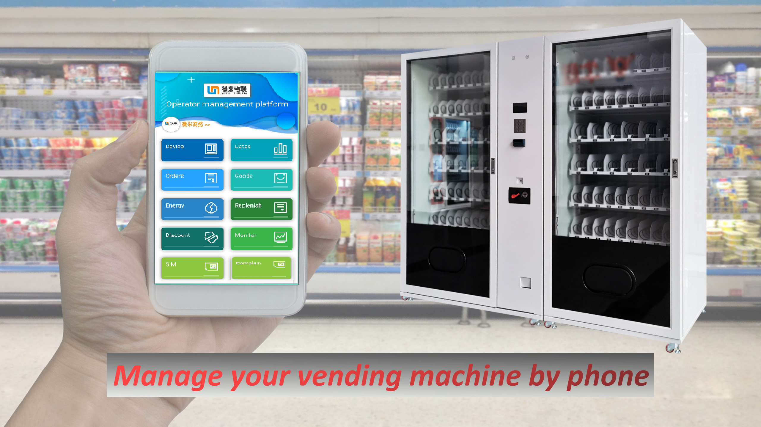 Quality Combo Cabinets Cup Noodle Vending Machine With Hot Water Multi Function for sale