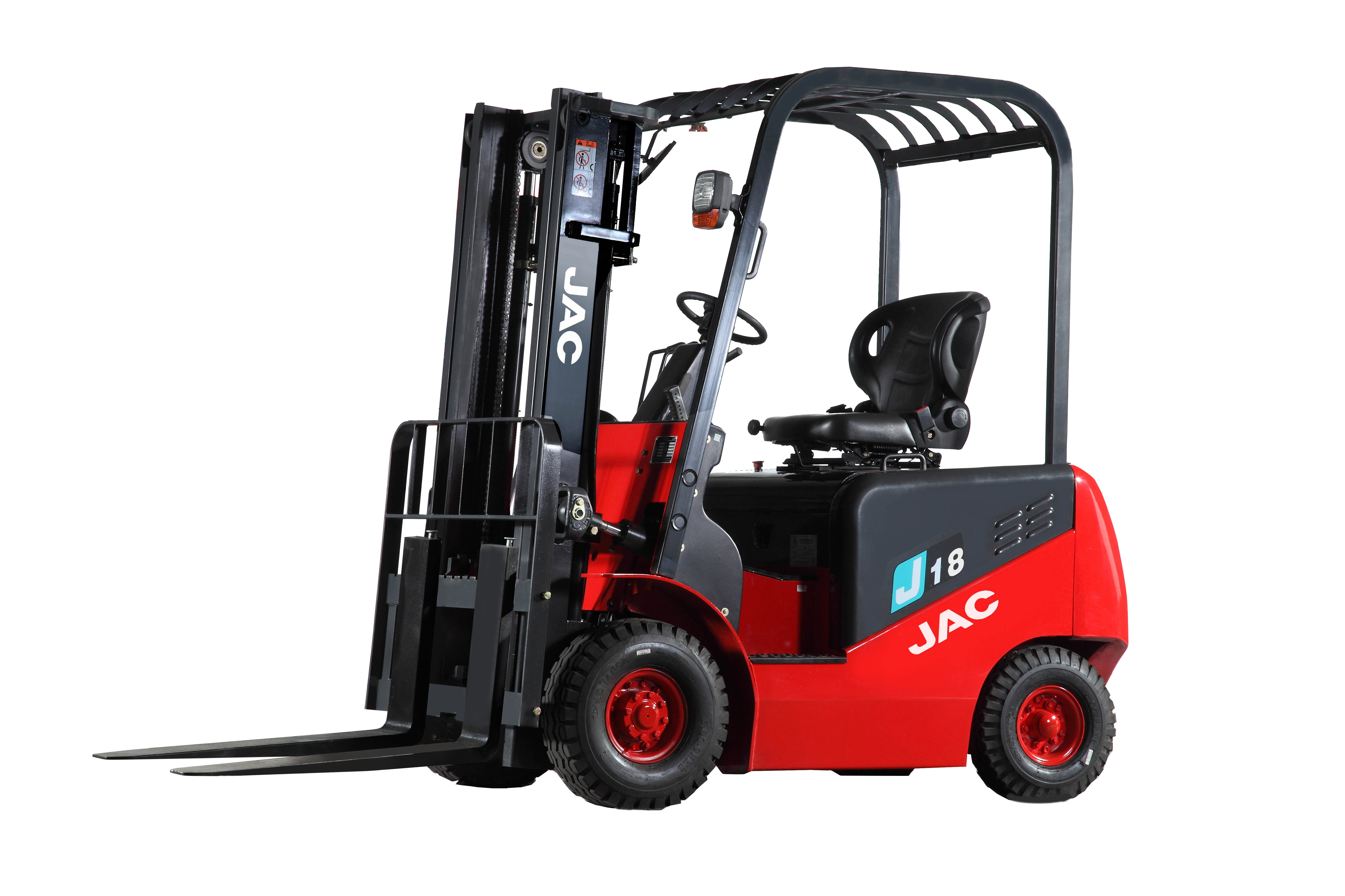Counterbalance Electric Forklift Truck 1.8 Ton Capacity With AC Power System