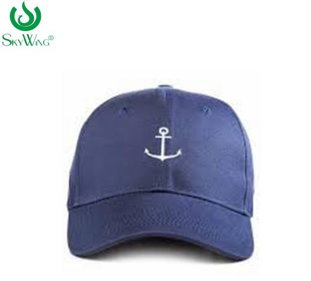 Buy cheap Professional Blue Custom Embroidered Snapback Hats Multi - Panel Style from wholesalers