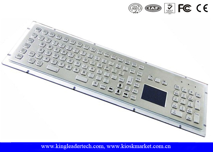 Buy Fn Key And Number Keypad Dust-Proof Industrial Keyboard With Touchpad Liquid-Proof In PS/2 Or USB Interface at wholesale prices