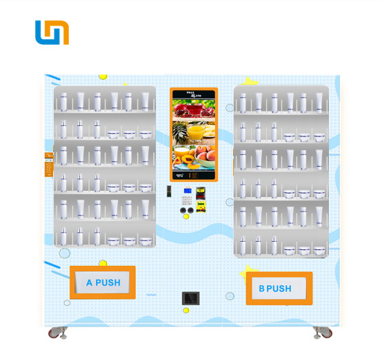 Quality Large capacity automatic credit card vending machines for cosmetic skin care products Micron for sale