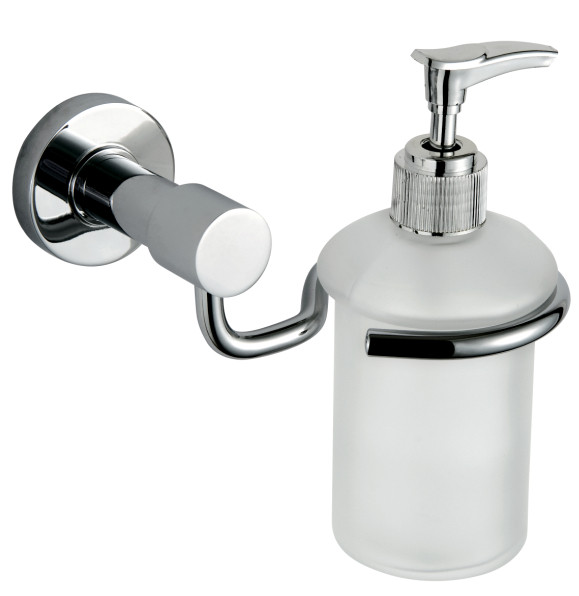 Quality Bathroom accessories stainless steel soap dispenser with new design for sale