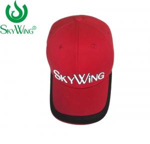 Quality Adults Safety Flat Brim Golf Hats Ping 3D Glow In The Dark Embroidery for sale