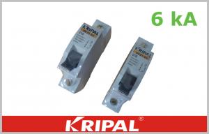 Quality 240V / 415V Compact Mini Circuit Breaker 1/2/3/4 P Short Circuit&overload Protection curve B/C/D 6KA 4.5KA on off for sale