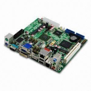 Quality ATX Motherboard, Supports DVI and LVDS Output for sale