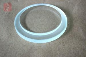 Quality 10mm 12mm custom clear tempered flat float frosted glass sheet cut to size for downlight LED for sale