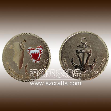 Buy Custom Metal Souvenir Coins/ Cheap Challenge Coin/ Custom Military Coin at wholesale prices