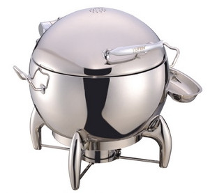 Quality Round Soup Station Stainless Steel Kitchenware With 11.0L Bucket for sale