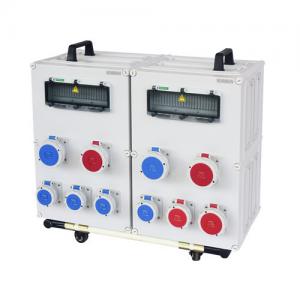 Quality 440V IP65 IEC Standard PE Industrial Socket Box Mobile Waterproof for sale