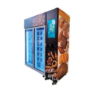 Quality 220V Frozen Bread Cold Food Vending Machine Smart Refrigerator for sale